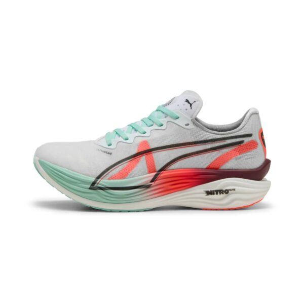 Puma Deviate NITRO Elite 3 Hyrox Weiß Rot AW25 Damen Schuhe