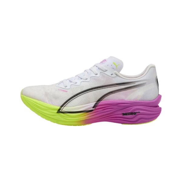 Puma Deviate Nitro Elite 3 Weiß Lila SS25 Damen Schuhe