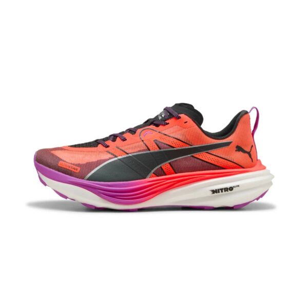 Puma Deviate Nitro Elite Trail Schuhe Rot Lila SS25