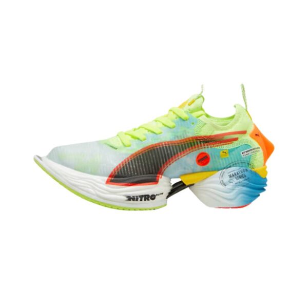 Puma Fast-R NITRO Elite 2 Marathon Series Blau Grün Damenschuhe
