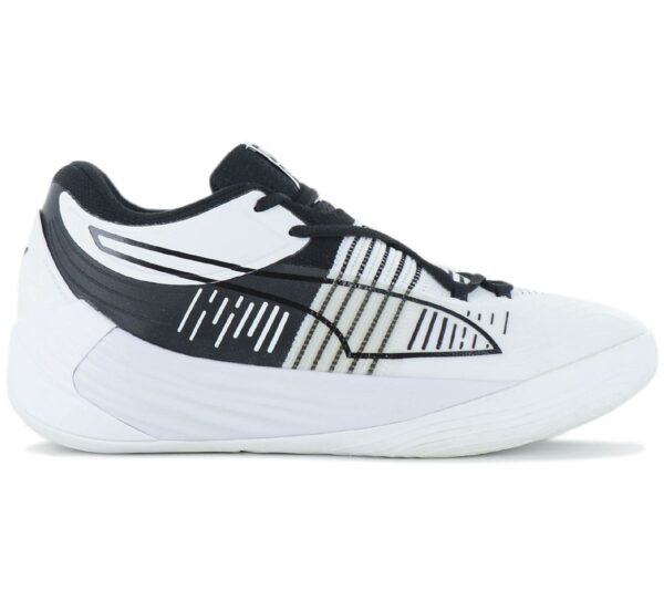 Puma Fusion Nitro - Herren Sneakers Basketball Schuhe Weiß 376639-01