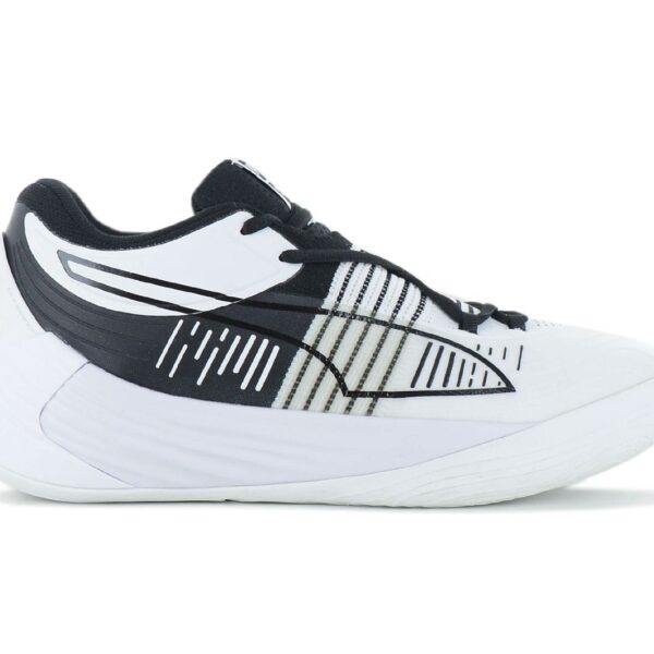 Puma Fusion Nitro - Herren Sneakers Basketball Schuhe Weiß 376639-01