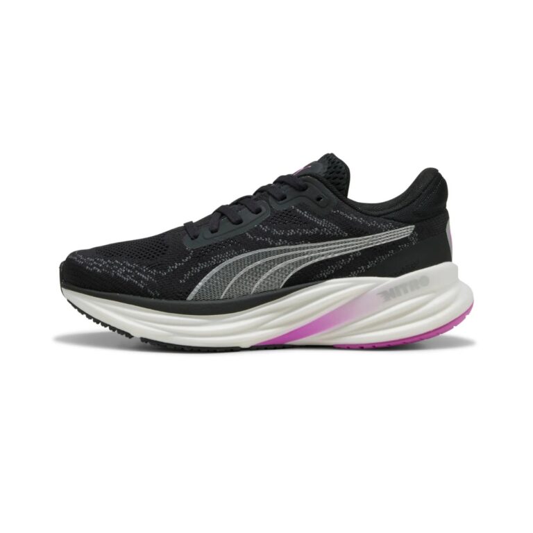 Puma Magnify Nitro 2 Schuhe Schwarz Lila SS25 Damen