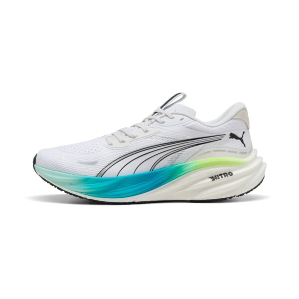 Puma Magnify NITRO 3 Weiß Grün AW25