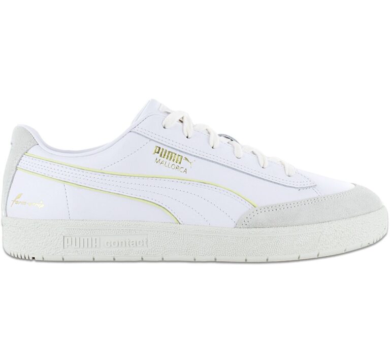 Puma Mallorca RDL FS - Rudolf Dassler Legacy - Herren Schuhe Leder Weiß 375916-01 Sneaker