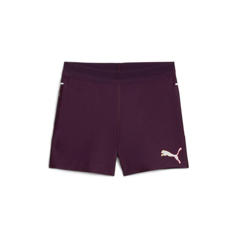 Puma Run 3 Ultraform Short Tights Burgund Damen