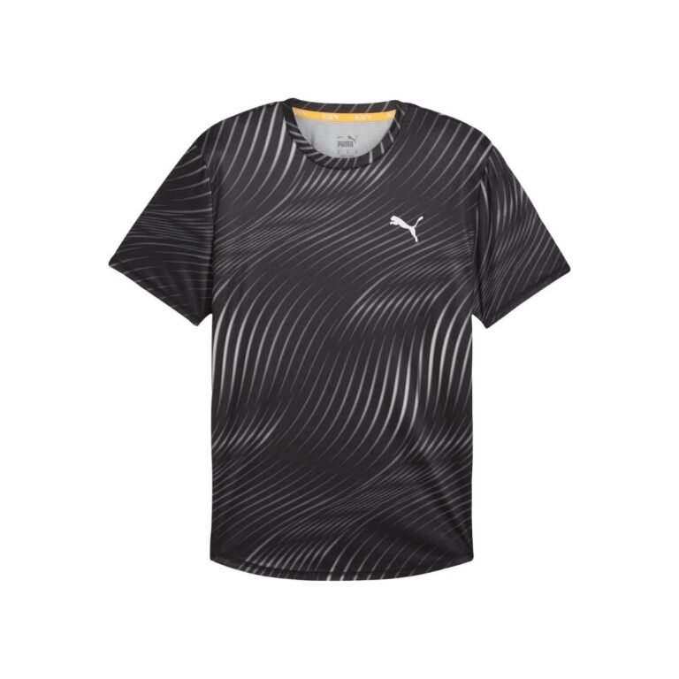 Puma Run Favorite T-Shirt Schwarz Weiß