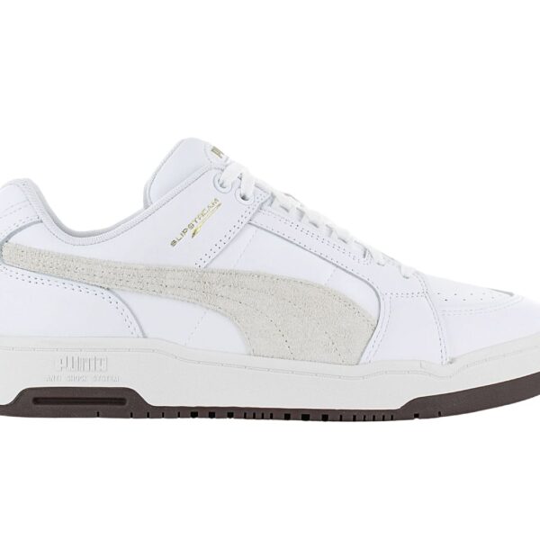 Puma Slipstream LO LUX - Herren Schuhe Leder Weiß 390124-01 Sneaker