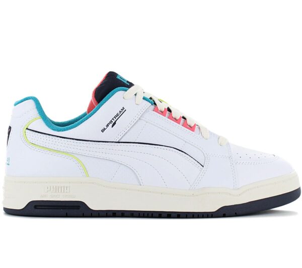 Puma Slipstream Lo STB - Herren Sneakers Schuhe Leder Weiß 386341-01