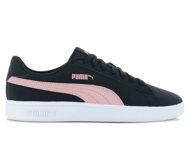 PUMA Smash v2 Buck SD - Damen Sneakers Schuhe Schwarz 365160-18