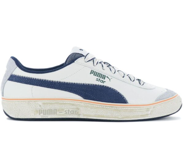 Puma Star Skateserve - Herren Sneakers Schuhe Leder Weiß 395386-01