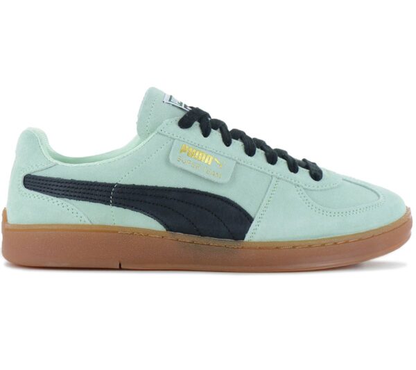 Puma Super Team Suede - Herren Sneakers Schuhe Grün 397514-02