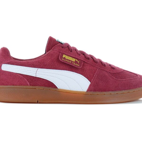Puma Super Team Suede - Herren Sneakers Schuhe Rot 397514-03