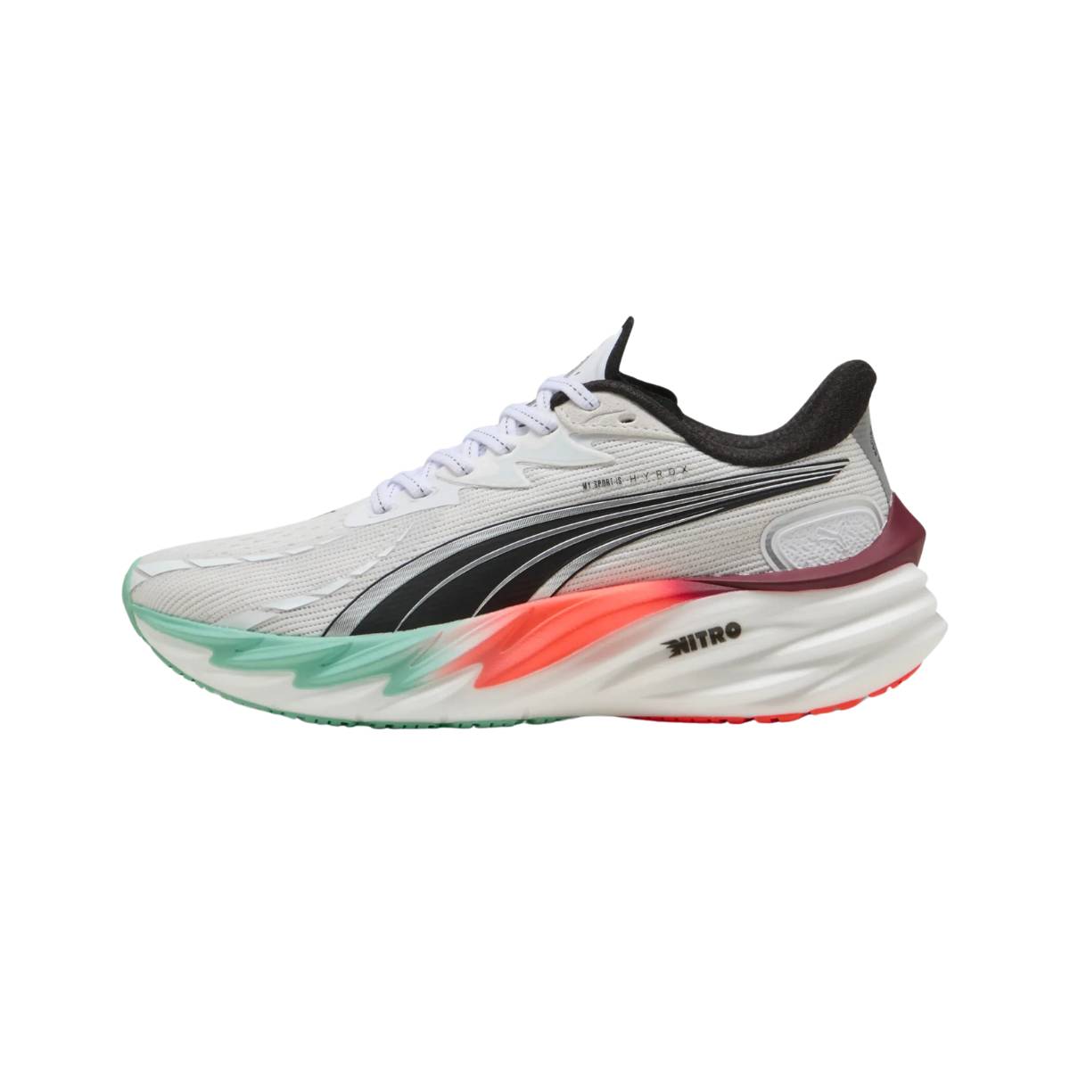 Puma Velocity NITRO 4 HYROX Weiß Schwarz AW25 Damen Schuhe Puma Velocity NITRO 4 HYROX Weiß Schwarz AW25 Damen Schuhe