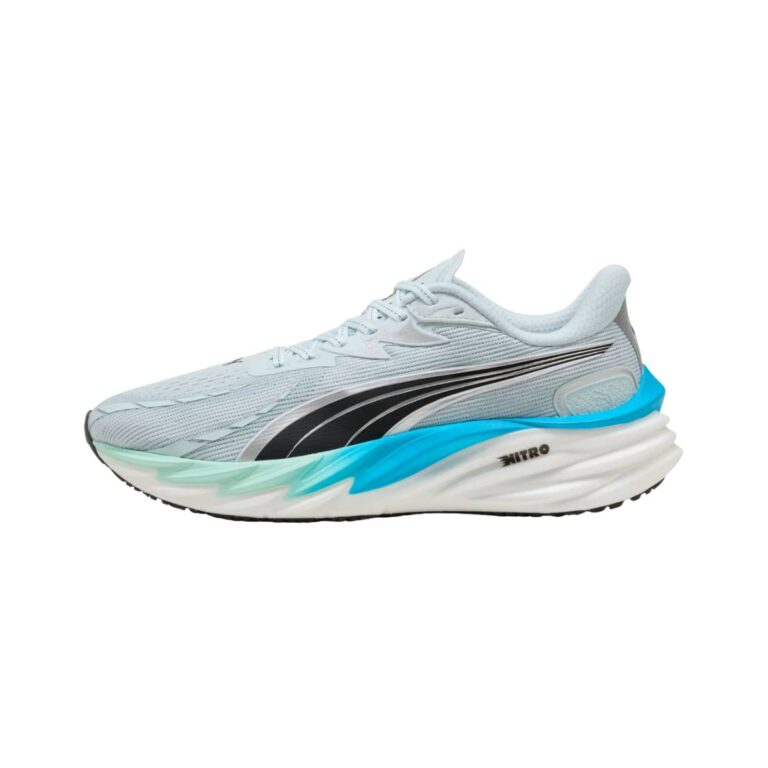 Puma Velocity NITRO 4 Schuhe Blau Grün AW25