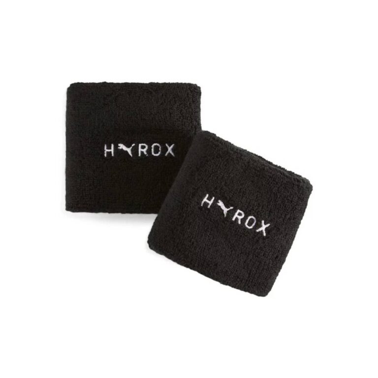 Puma x Hyrox Schwarzes Handgelenkband Laufzubehör