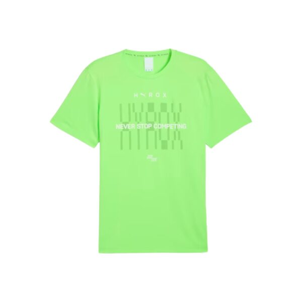 Puma x Hyrox TAD Kurzarm-T-Shirt Grün