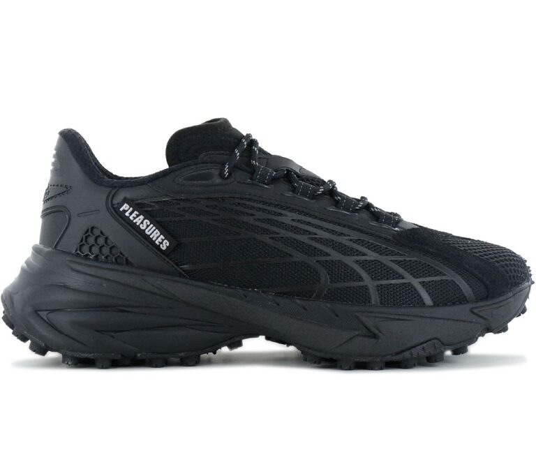Puma x Pleasures - Spirex - Herren Sneakers Schuhe Schwarz 396037-01