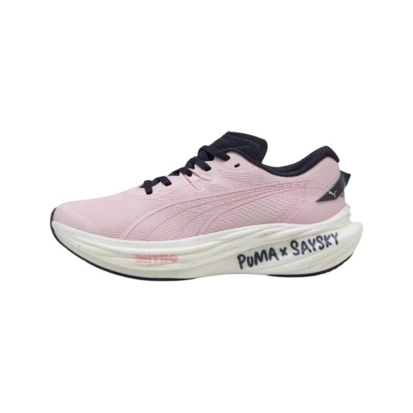 Puma x SAYSKY Deviate Nitro 3 Schuhe Rosa Schwarz SS25 Damen