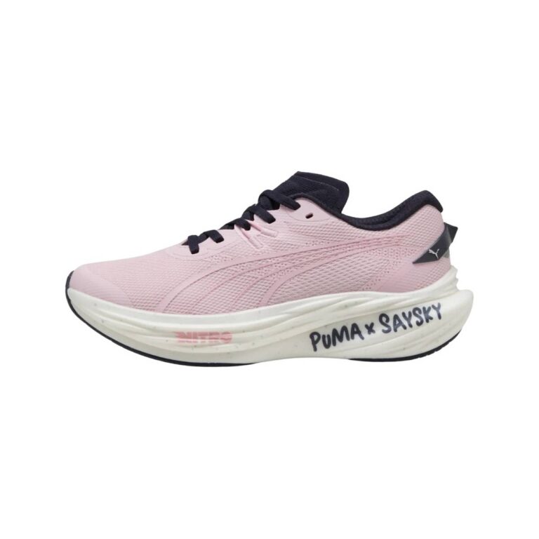 Puma x SAYSKY Deviate Nitro 3 Schuhe Rosa Schwarz SS25 Damen