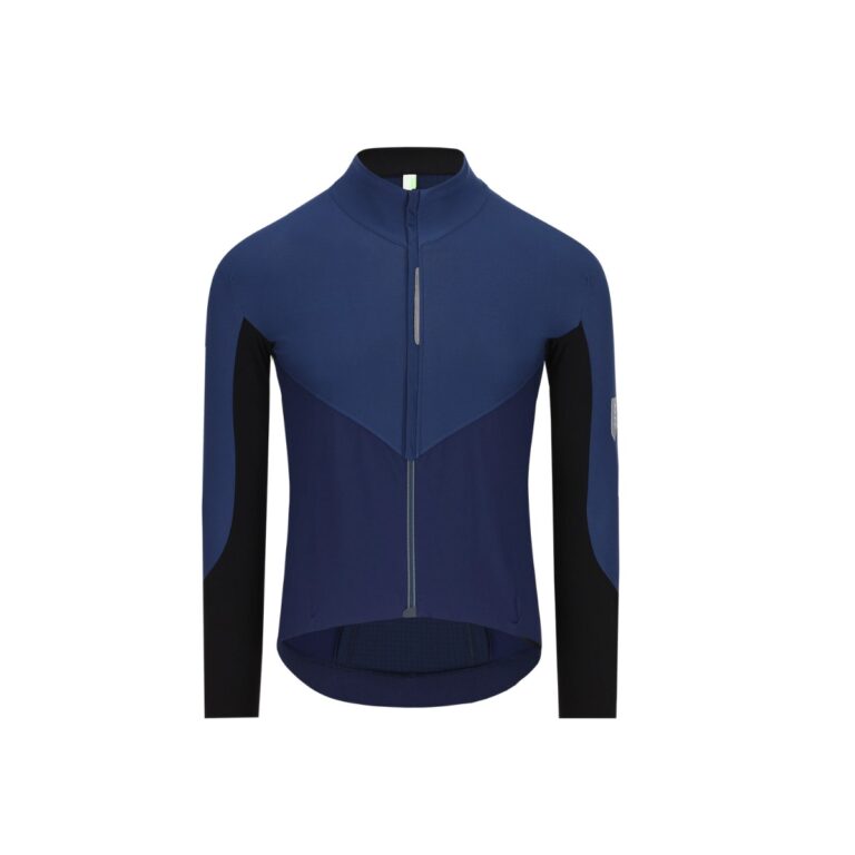 Q36.5 Dottore Hybrid Que Langarmtrikot Blau Schwarz