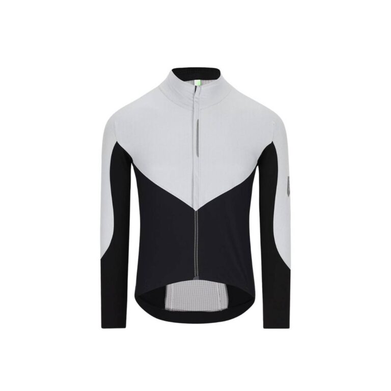 Q36.5 Dottore Hybrid Que Langarmtrikot Grau Schwarz