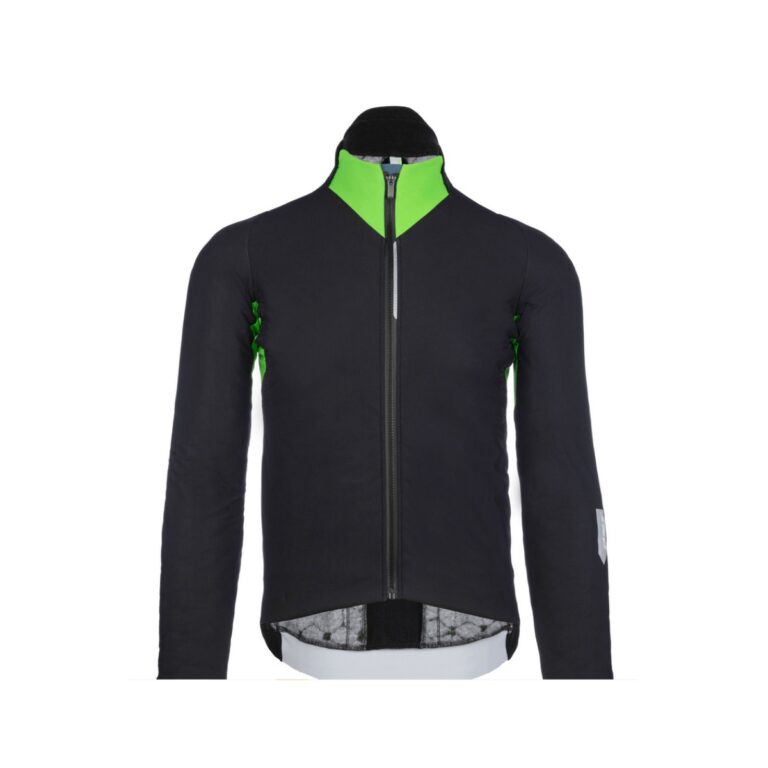 Q36.5 Intervall-Thermojacke Schwarz Grün