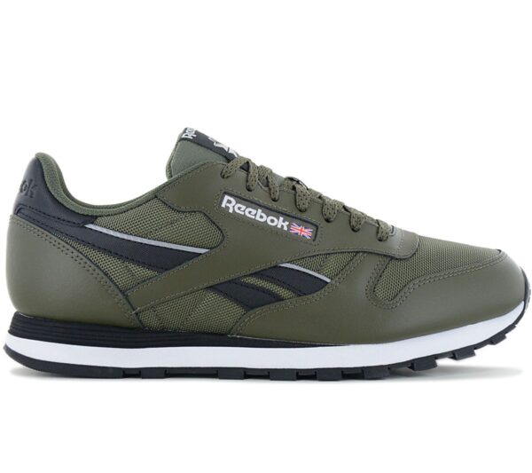 Reebok Classic Leather CL LTHR - Herren Sneakers Schuhe Grün GZ9829