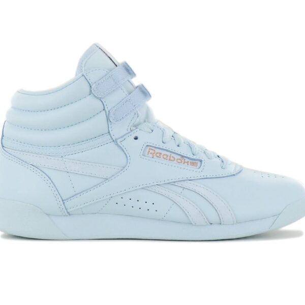 Reebok x Cardi B - Freestyle F/S Hi - Damen Sneakers Schuhe Blau GV6615