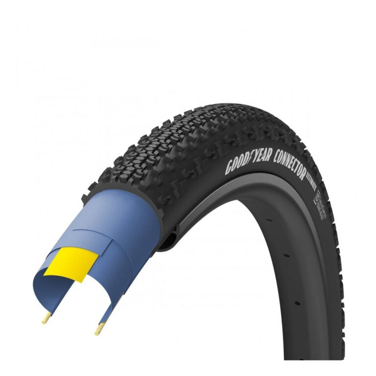 Reifen Connector 700x50 TLR Schwarz 60 TPI Radfahren