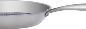 Resto Altair Bratpfanne - Ø24 cm - Dreischicht-Edelstahl - Wabenförmige Antihaftbeschichtung - Induktion - Backofenfest Wohnen & Kochen