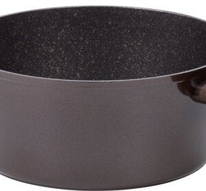 Resto Carina Kochtopf - Ø24 cm - 4.7L - Marmor Antihaftbeschichtung - Induktion - Braun Wohnen & Kochen