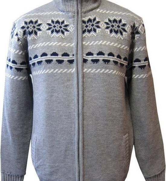 River Creek Gevoerd vest lichtgrijs maat XXXXXL
