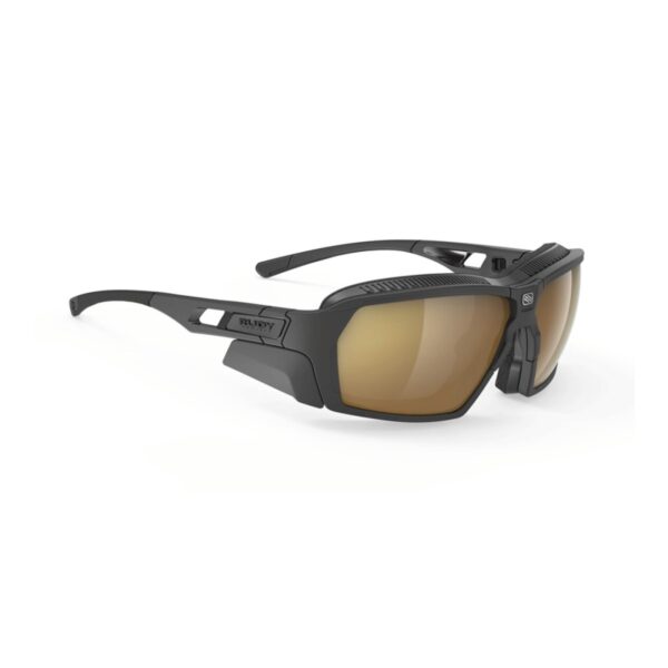 Rudy Project Agent Q Black Matte Impactx® Photochromic 2 Laser Crimson Brille Fahrradbrillen