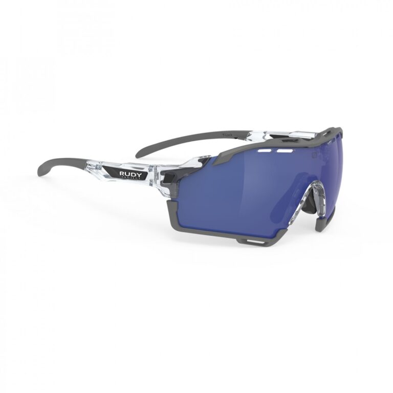 Rudy Project Cutline Crystal Bright Multilaser Deep Blue Brille Fahrradbrillen