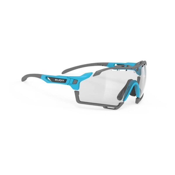 Rudy Project Cutline Impactx Photochrome Brille Schwarz Blau Fahrradbrillen