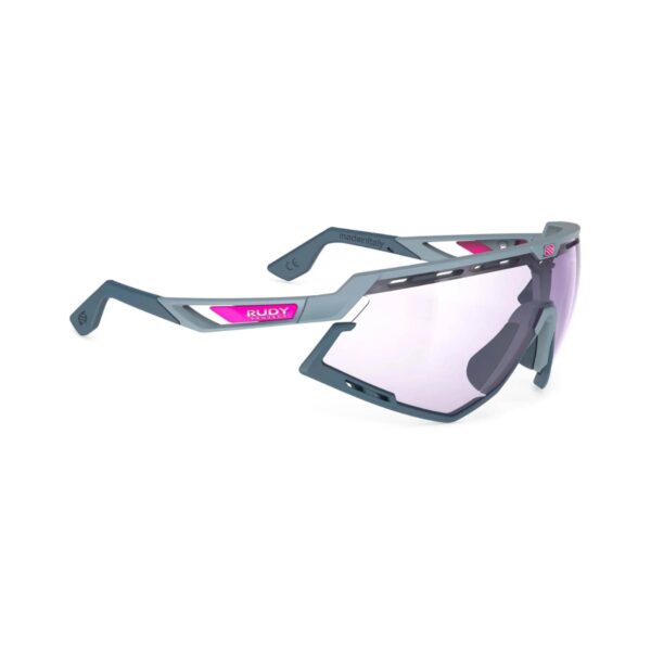 Rudy Project Defender Glacier Matte Bumper Avio Impactx™ Photochromic 2Laser Purple Schutzbrille Fahrradbrillen