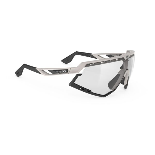 Rudy Project Defender Matte Sand Schutzbrille – Black Bumper Impactx™ Photochromic 2Laserblack Fahrradbrillen