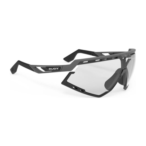 Rudy Project Defender Pyombo Matte Brille – Black Impactx™ Photochromic 2Black Fahrradbrillen