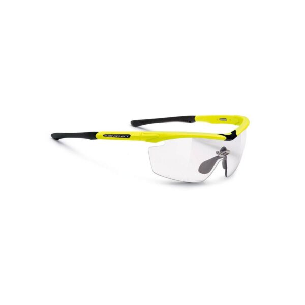 Rudy Project Genetyk Gelb Fluo Gloss ImpactX Photochromic Klare Brille Fahrradbrillen