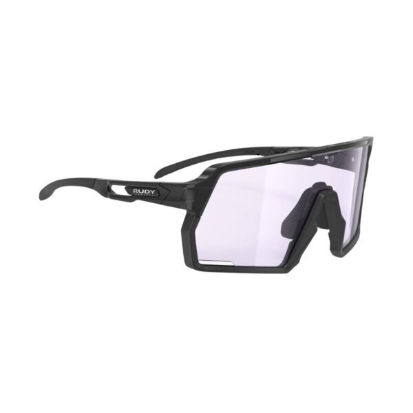 Rudy Project Kelion Black Gloss Impactx™ Photochromic 2 Laser Purple Brille Fahrradbrillen