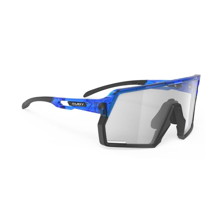 Rudy Project Kelion Crystal Blue Impactx™ Photochromic 2 Laser Black Brille Fahrradbrillen