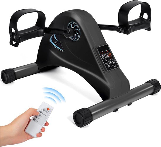 Safe Age® - Schreibtischfahrrad - mit elektrischer Unterstützung - für Arme und Beine - für Rehabilitation - Schwarz Hobby & Sport