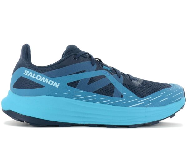 Salomon Ultra Flow - Herren Trail-Running Schuhe Laufschuhe Blau 474852