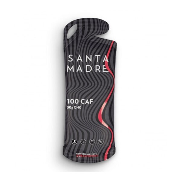 Santa Madre Unusual Energie-Gel 30CHO 100 CAF Erdbeere 50 ml Ernährung