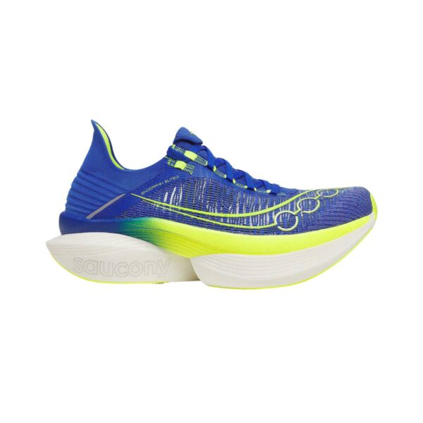 Saucony Endorphin Elite 2 Schuhe Blau Gelb AW25 Unisex