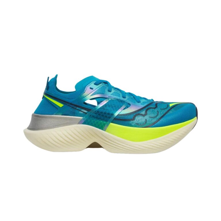 Saucony Endorphin Elite Blau Grün Schuhe