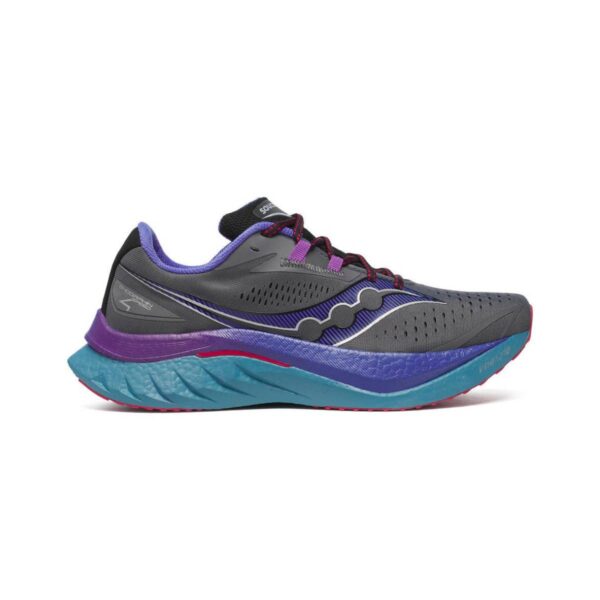 Saucony Endorphin Speed 4 Graue Lila Schuhe SS25