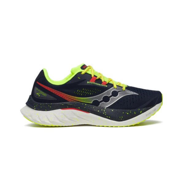 Saucony Endorphin Speed 4 Schuhe Blau Gelb SS25