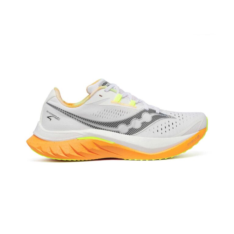 Saucony Endorphin Speed 4 Schuhe Weiß Orange SS25
